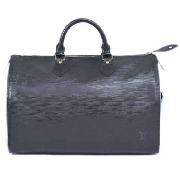 Louis Vuitton Speedy 35 Epi Leather Handbag Black - Picture 1 of 10